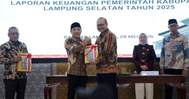 Satu Dekade, Lampung Selatan Kembali Pertahankan Opini WTP ke-10 dari BPK