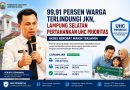 99,91 Persen Warga Lampung Selatan Terlindungi JKN